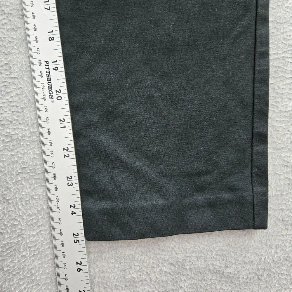 J Jill Women Pants S Petite Black Viscose Nylon‎ Ponte Ankle Slim Leg 29